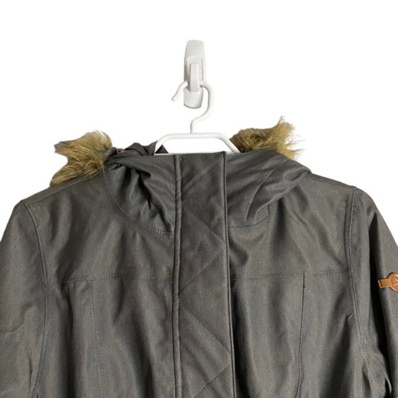 FireFly Women's AquaMax Elite Brigid Winter Faux Fur Hooded Snow Jacket - Picture 2 of 14